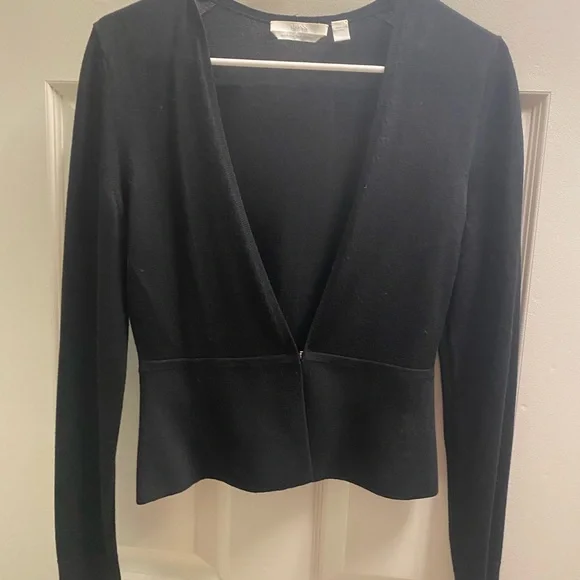 Boss Women’s Black Merino Wool Cardigan - Picture 1 of 5